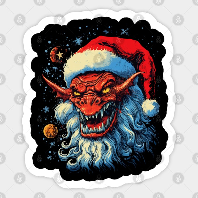 Christmas Krampus Sticker by tatadonets